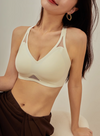 2 Pack Premium Calvin Bra in White and Black