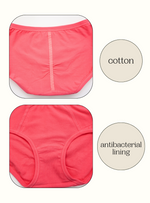 6 Pack Ella Cotton Panties Bundle C