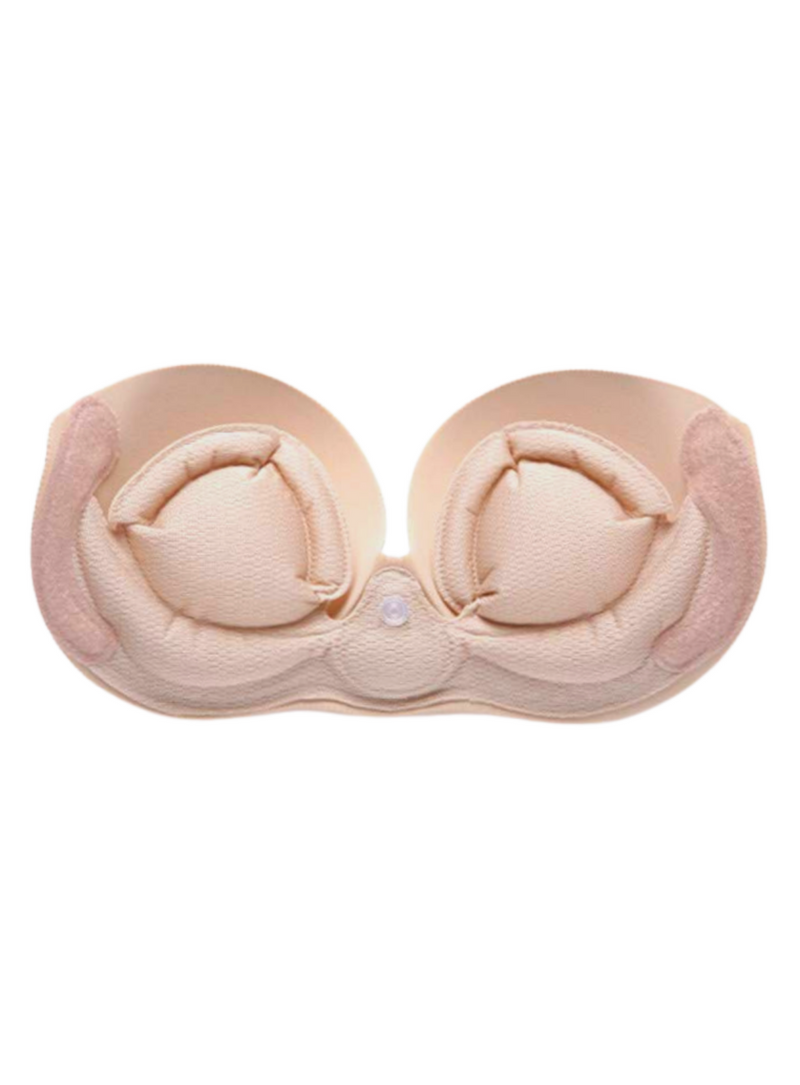2 Pack Hilary Inflatable Push Up Bra in Nude and Black