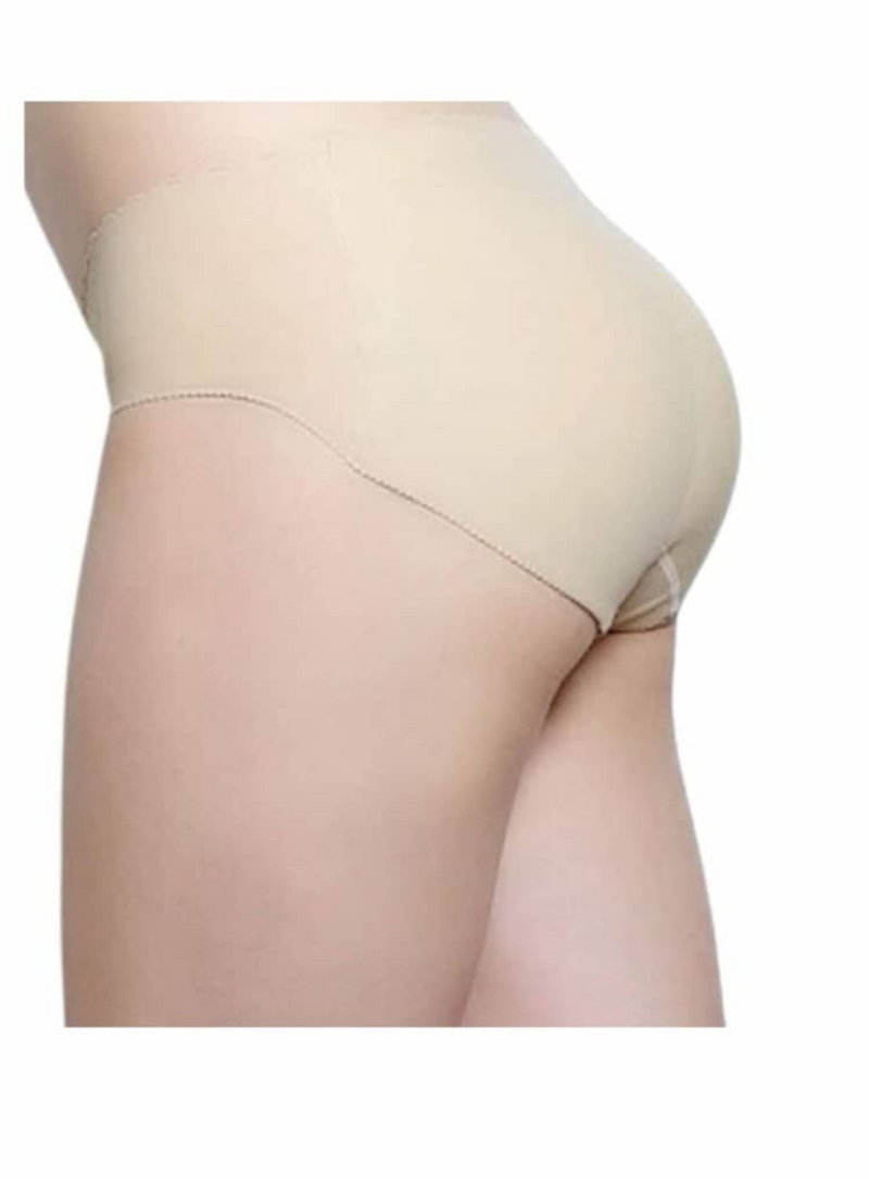 2 Pack Kaira n Kelsie Butt Lifter High Waisted n Low Waist Padded Underwear Hip Pads Enhancer Panty in Nude