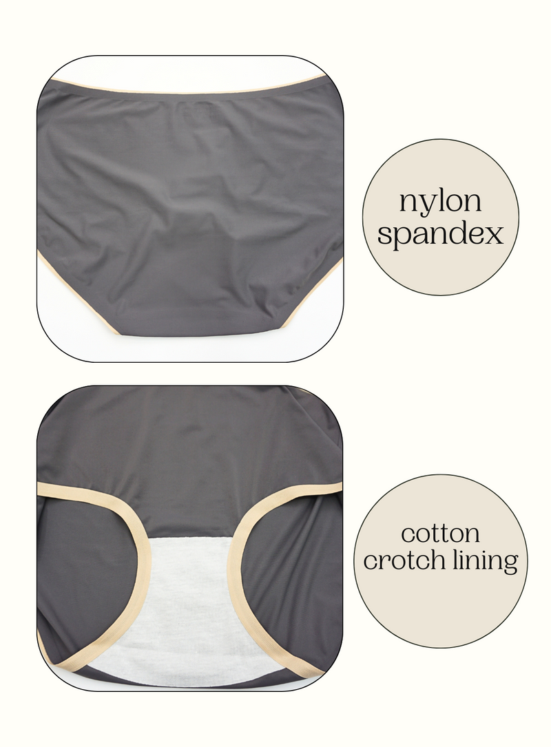 6 Pack Natalie Cotton Panties Bundle D