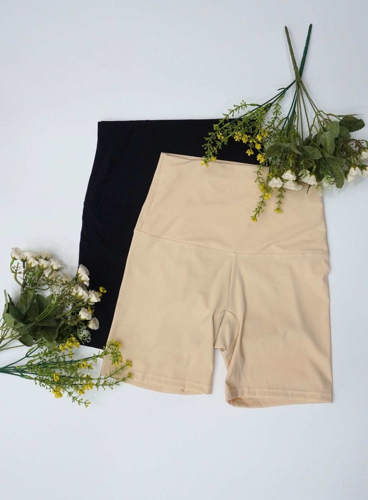 Willa High-Waisted Girdle Shorts