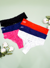 6 Pack Marisa Sexy Lace G String Thong Panties Bundle B