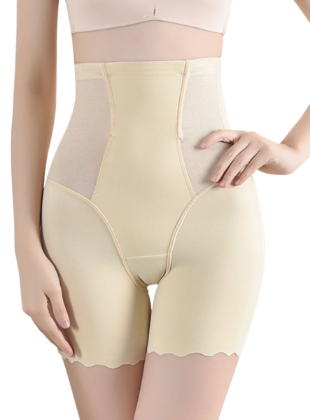 Premium Joella High Waisted Seamless Girdle Shorts in Nude – Kiss & Tell  Malaysia