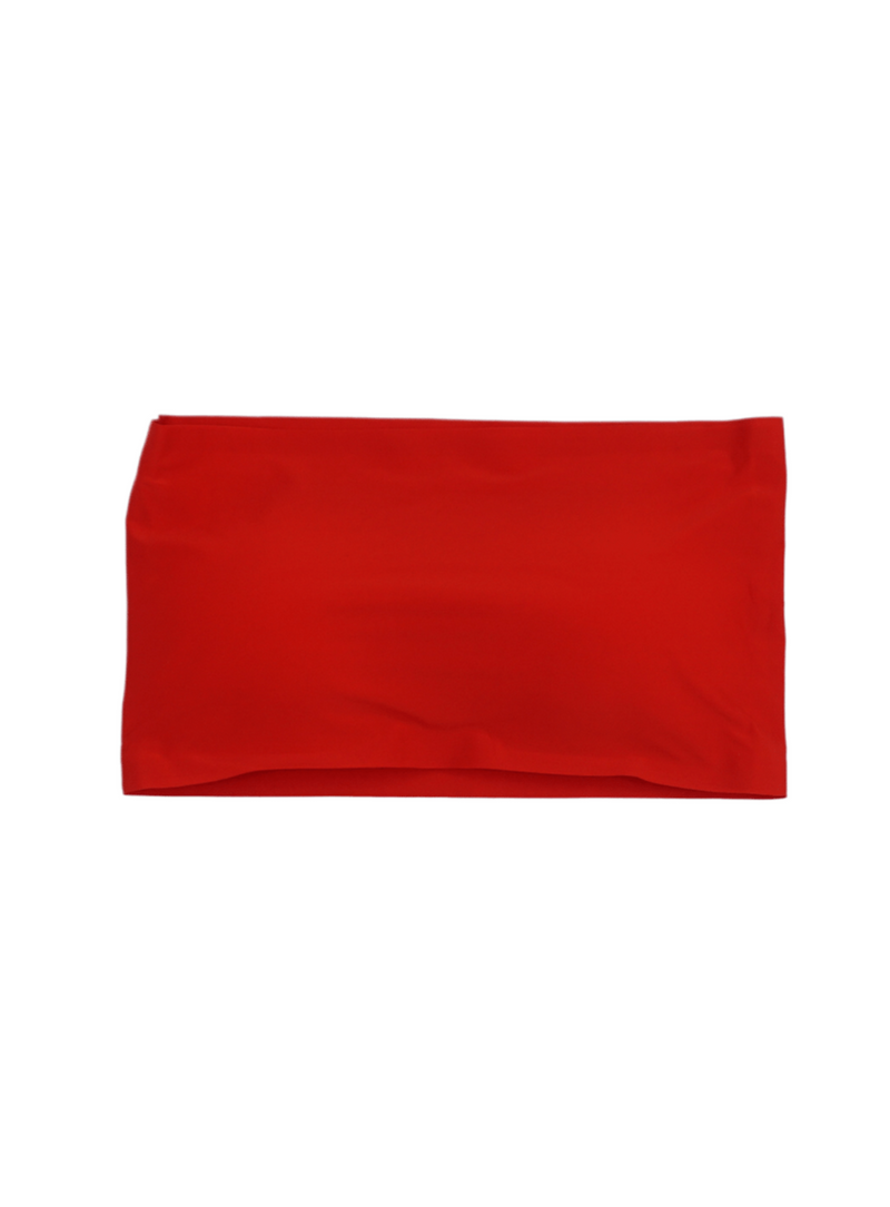 Premium Asher Strapless Non-Slip Ice Silk Bralette Top in Red