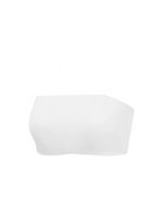 Premium Asher Strapless Non-Slip Ice Silk Bralette Top in White (Reject)