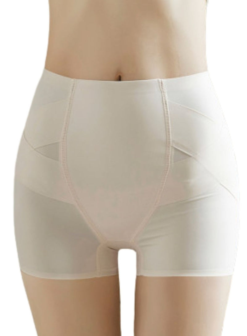 Premium Power Tummy Tuck Butt Lifting Safety Shorts Panties in Nude