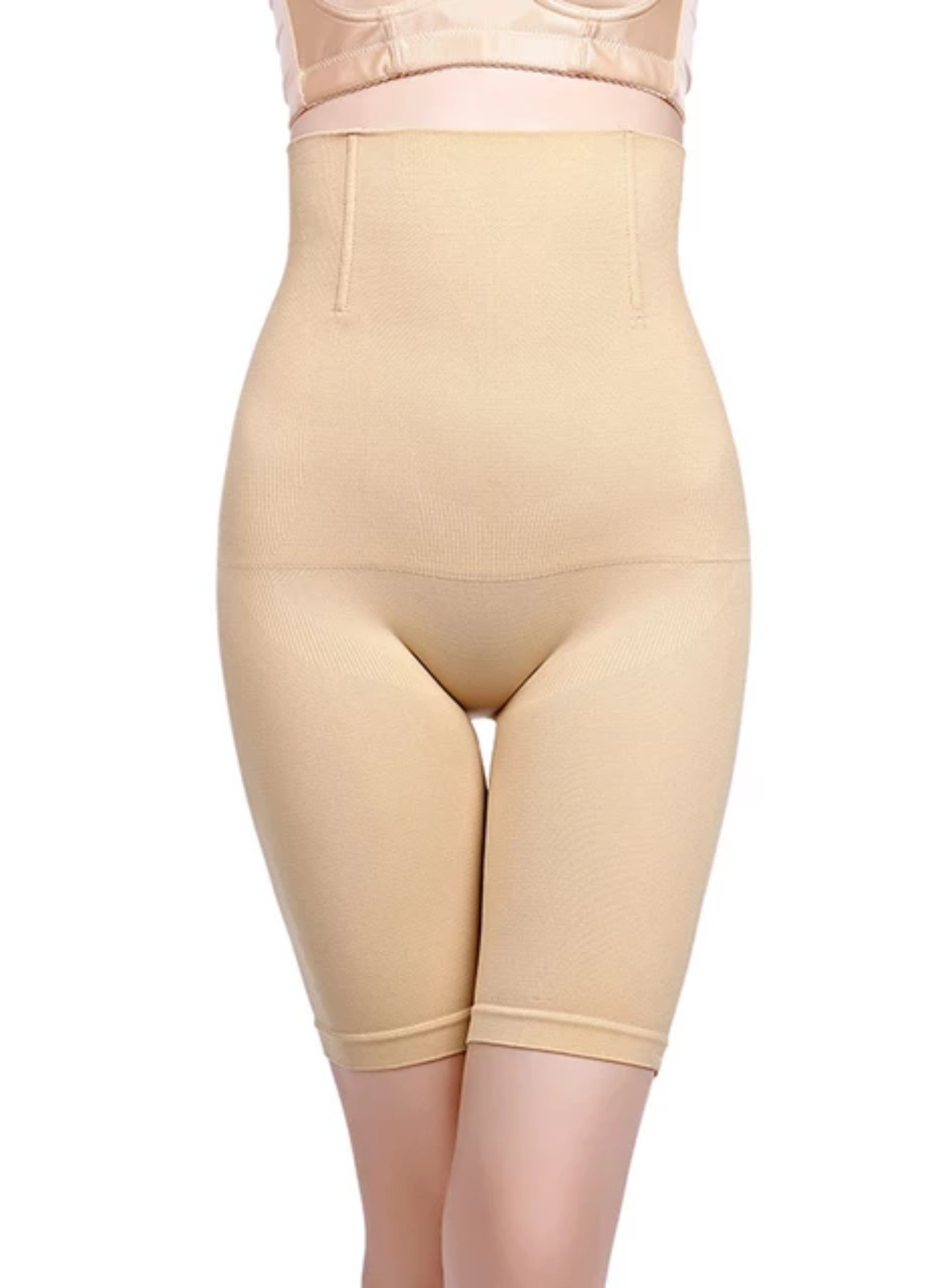 Naura High-Waisted Girdle Shorts in Nude (Reject)