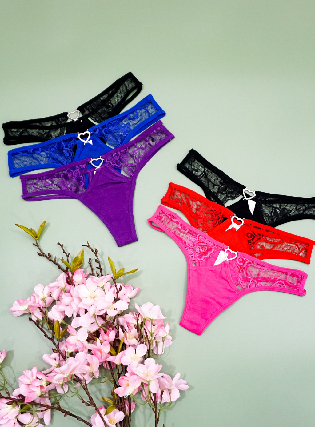 6 Pack Kelly Sexy Open Back Lace Panties Bundle B – Kiss & Tell Malaysia