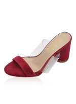 Andrea Heels in Wine