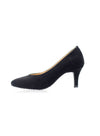Finley Heels in Black Suede