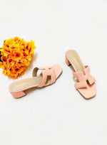 Aria Heels in Salmon