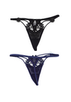 6 Pack Karlie Sexy Lace G String Thong Panties Bundle B