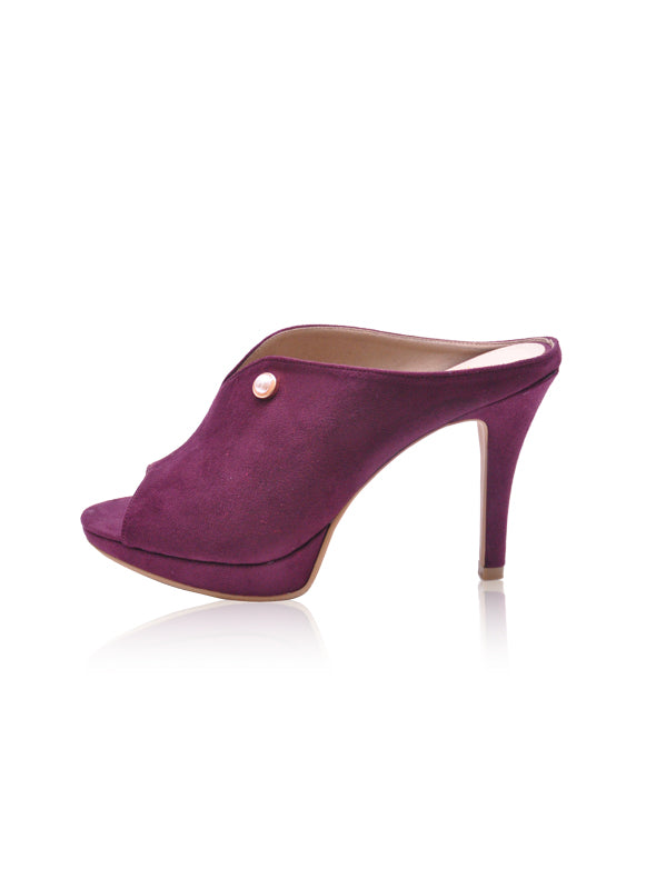 Kayla Heels in Purple