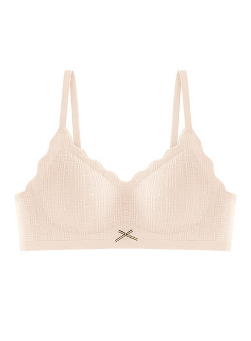 Lucia Wireless Bra in Nude