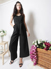 Lydia Jumpsuit in Black (Defect - Zip Spoilt)