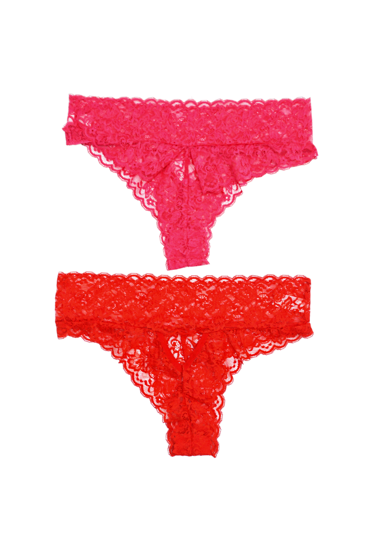 6 Pack Marisa Sexy Lace G String Thong Panties Bundle A