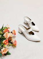 Saddie 2.0 Heels in White