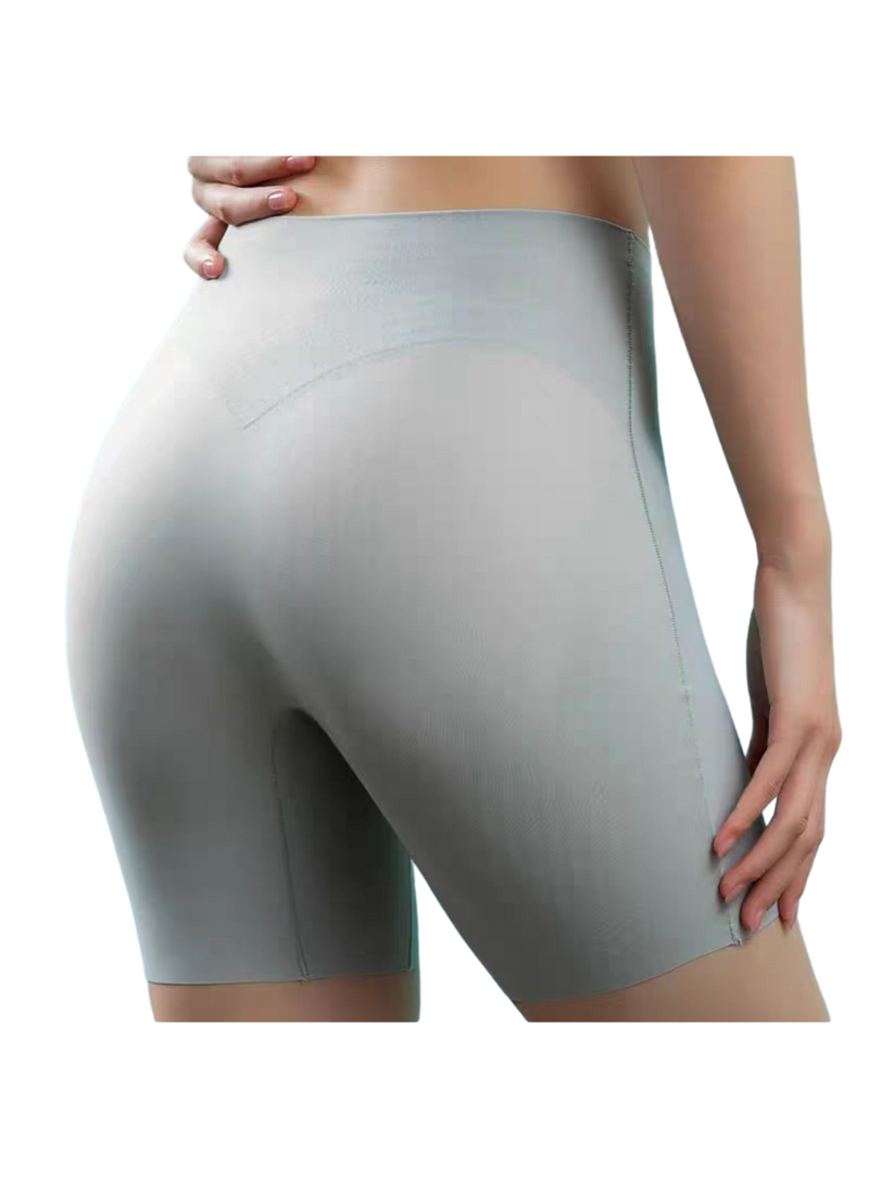 Premium Sofia High Waisted Slimming Safety Shorts Panties in Grey