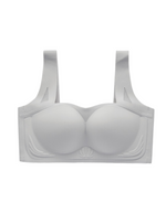 Premium Amy Seamless Push Up Lifting Supportive Wireless Padded Bra in Grey