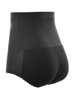 Karla Butt Lifter High Waisted Panties Seamless Padded Underwear in Black