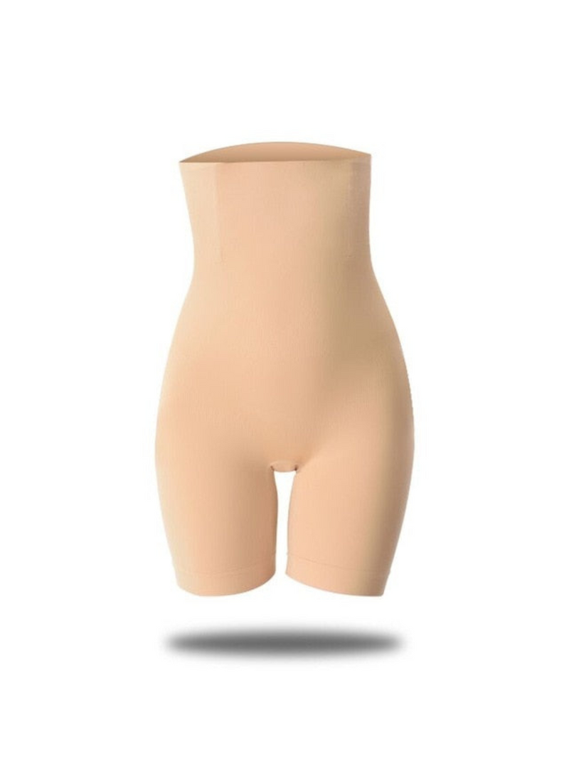Naura High-Waisted Girdle Shorts in Nude